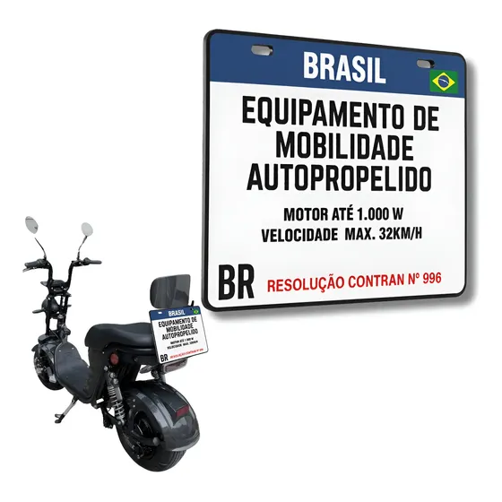 Placa 1000w Autopropelido Bike Elétrica Moto Alta Qualidade — foto 2
