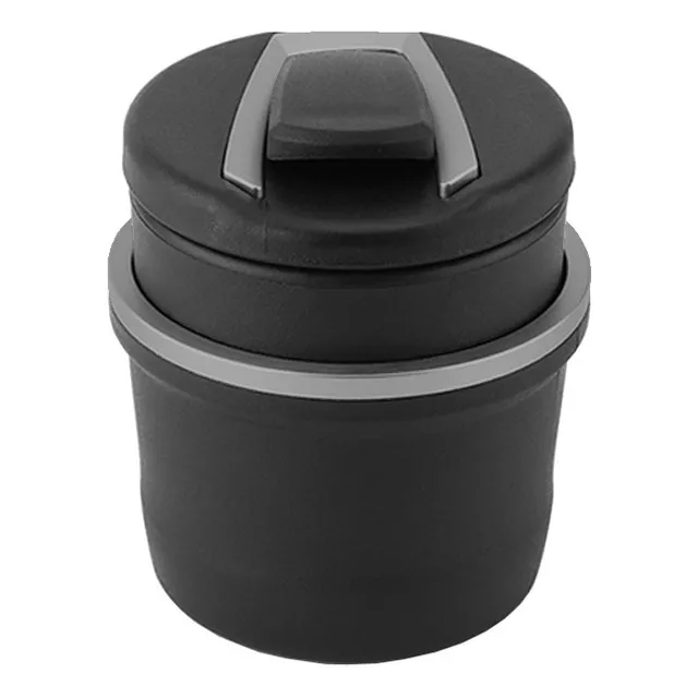 Acessórios Automotivo Lixeira Cinzeiro Preta Universal Led