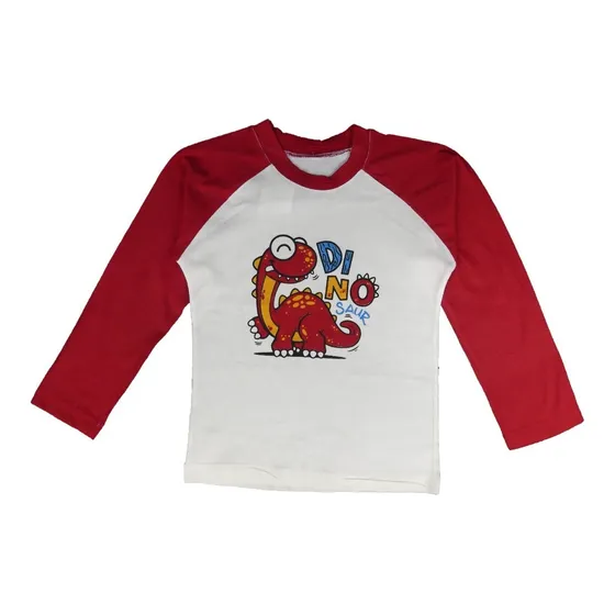 Pijama De Niño 2 Piezas Manga Larga Estampado Popchitos