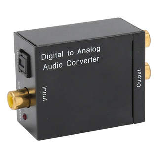 Convertidor Digital Coaxial Óptico A Señal Analógica R/l Convertidor Digital Coaxial Óptico A Señal Analógica R/l