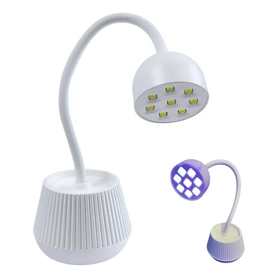 Lampara Uv Inalambrica Para Uñas 24w Blanco