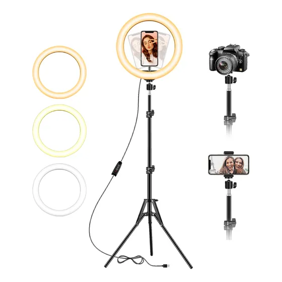 Archy Aro Luz 12 Pulgadas Tripie Soporte Celular 2 Metros