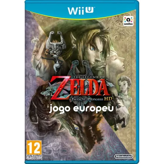The Legend Of Zelda Twilight Princess Hd Wii U - Lacrado