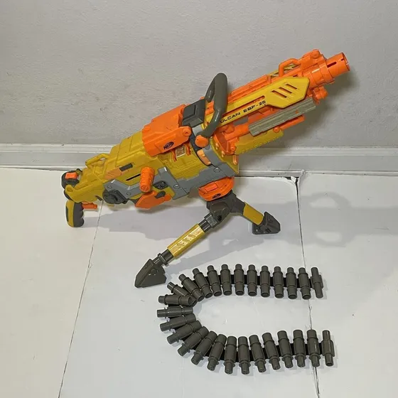 Metralhadora _ Nerf Vulcan Ebf-25 Antiga