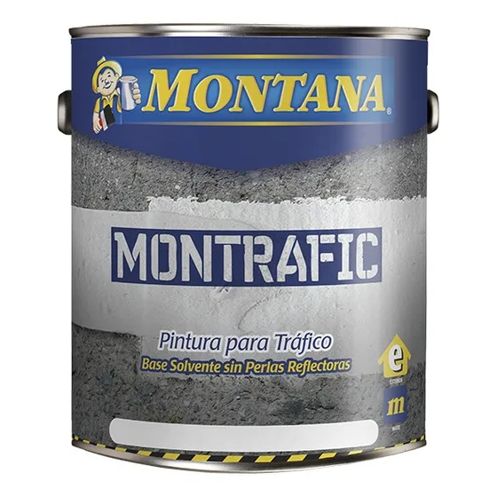 Pinturas Montana Tráfico Amarilla Sin Perlas