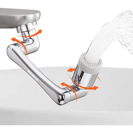 Extensor Grifo Spurtar Giratorio Multifuncional Filtro Para