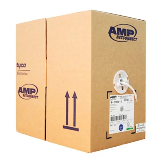 Cable Utp Cat 6 Amp Bobina 305 Metros Interior / Commscope