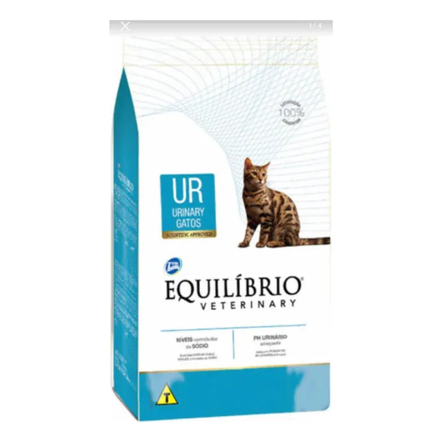 Alimento Veterinary Ur Urinary Balance para gatos adultos, 2 kg