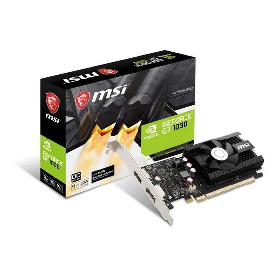 Placa de video Nvidia MSI GeForce 10 Series GT 1030 OC Edition 2GB