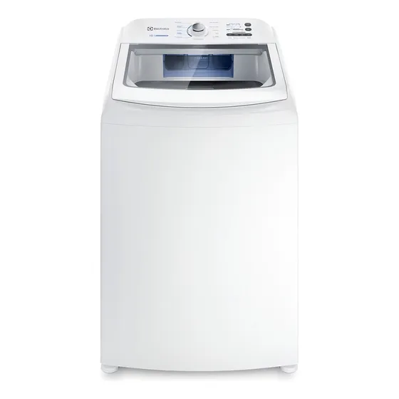 Máquina de Lavar Electrolux 15kg Branca Essential Care com Cesto Inox e Jet&Clean LED15