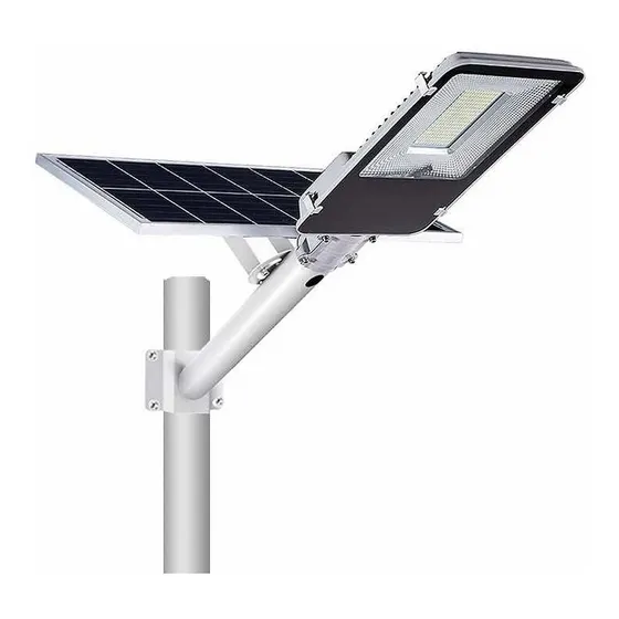 Lámpara Luminaria Led Solar 100w Panel A Aparte Con Soporte