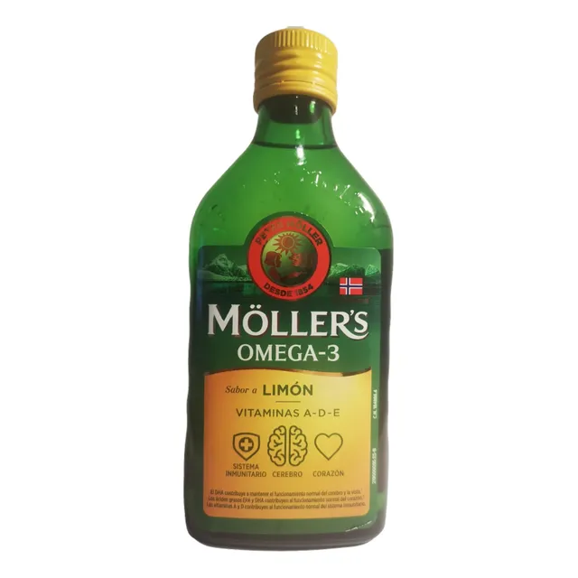 Omega 3 Aceite De Higado De Bacalao Sabor Limon