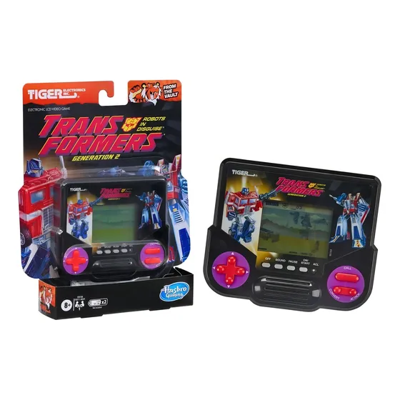 Transformers Hasbro Gaming Videojuego Lcd Portatil Tiger Nue