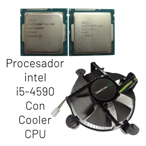 Procesador Corei5 4590 Socket 1150 4tagen 3.30ghz Cpu Cooler