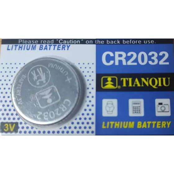 Pila Bateria Litio Cr2032 3v