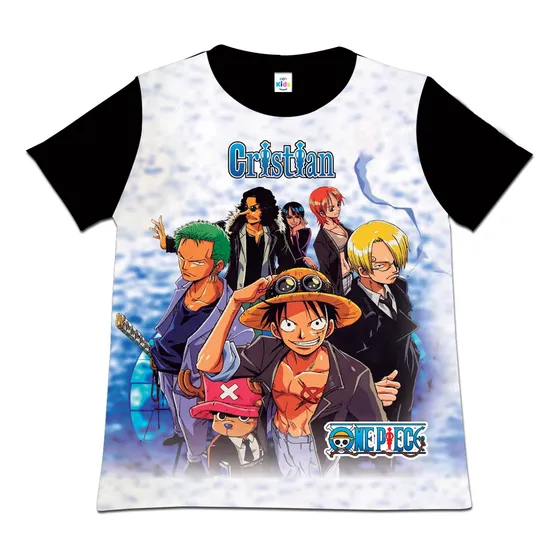 Franela Camisa Para Niño One Piece En Poliester