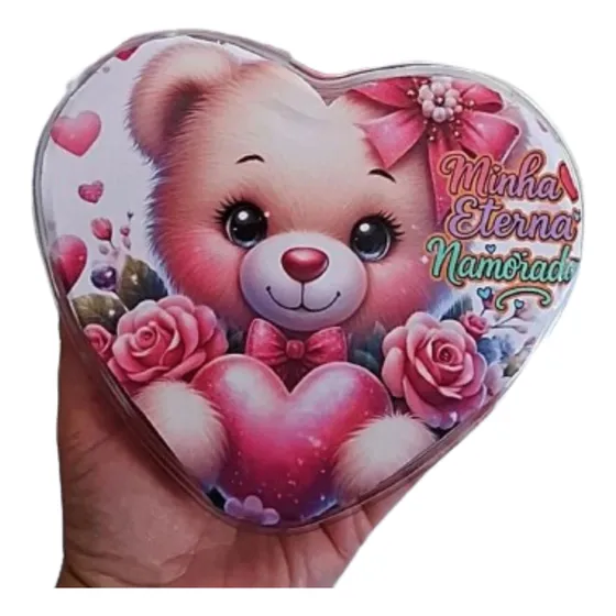 Colonia Adriane Galisteu Jequiti + Chocolate Presente Coração Personalizado