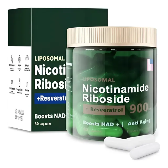 Nad+nicotinamide Riboside+resverastrol,80cap, 900mg Original