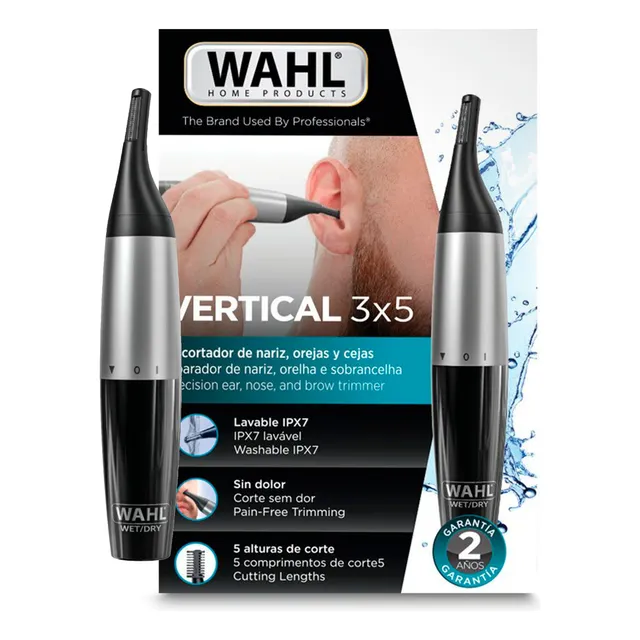 Máquina De Afeitar Trimmer Perfiladora Cejas Nariz Wahl 