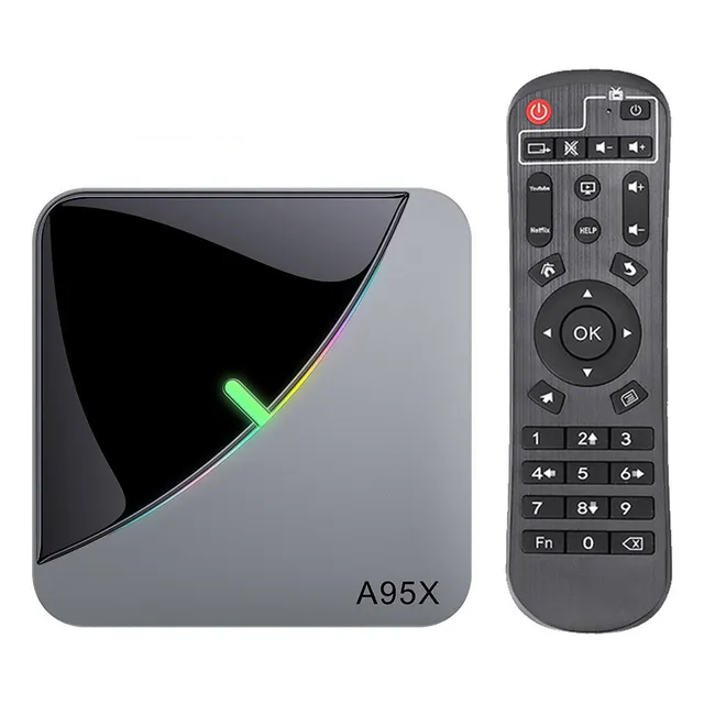 Decodificador De Tv Android A95x W2, Decodificador De Red 4k