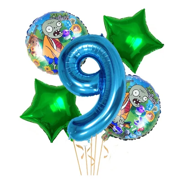 Globos Planta Zombie 
