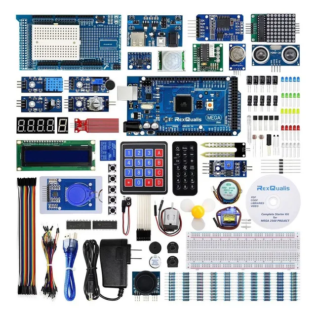 ' 2024 Kit Compatible C/ Arduino Mega 2560 Learning Kit