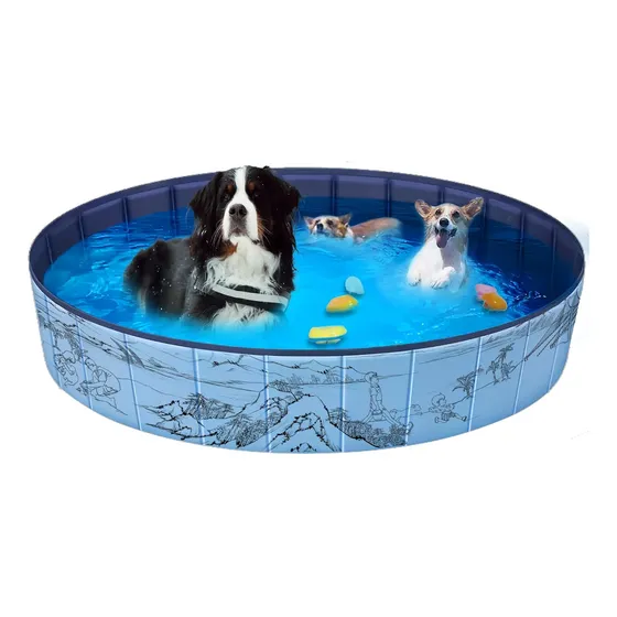Piscina Grande Para Niños Pequeños Y Mascotas