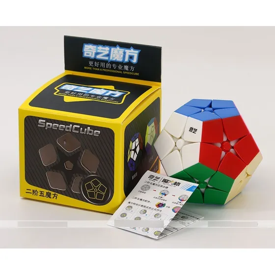 Cubo Rubik Megaminx Qy Speedcube 2x2 Stickerless + Manual 