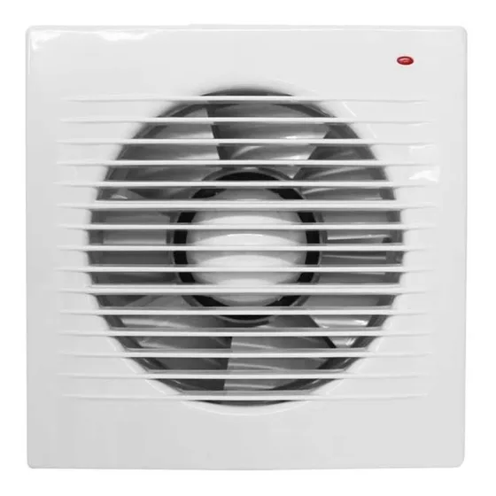 Extractor De Aire - 20 X 20 Cm / 15 Cm Diam - Baño O Cocina