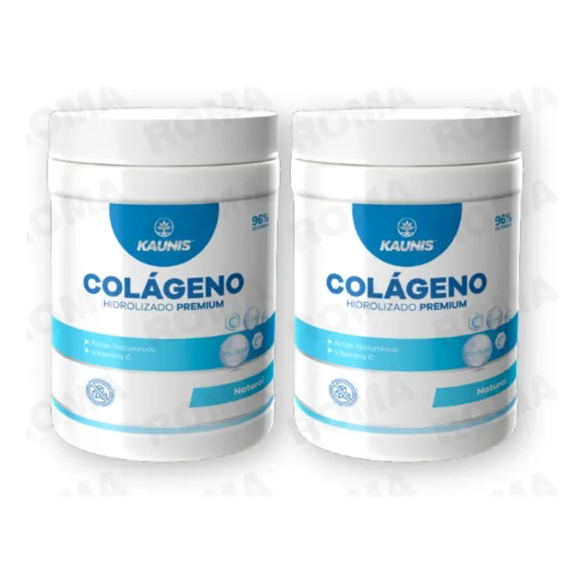Pack 2 Colágeno Hidrolizado Natural 1000g Kauinis