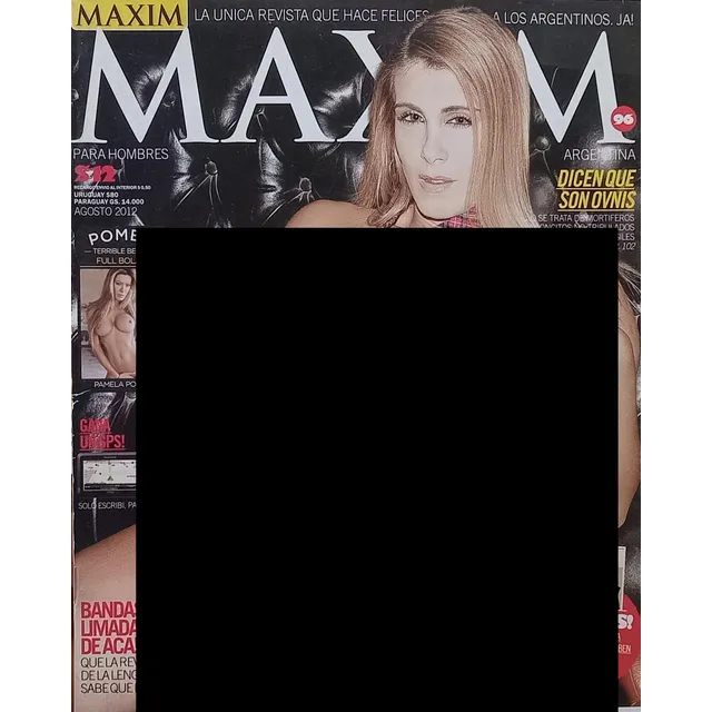 Revista Maxim Yampein Agosto 2012 N 96