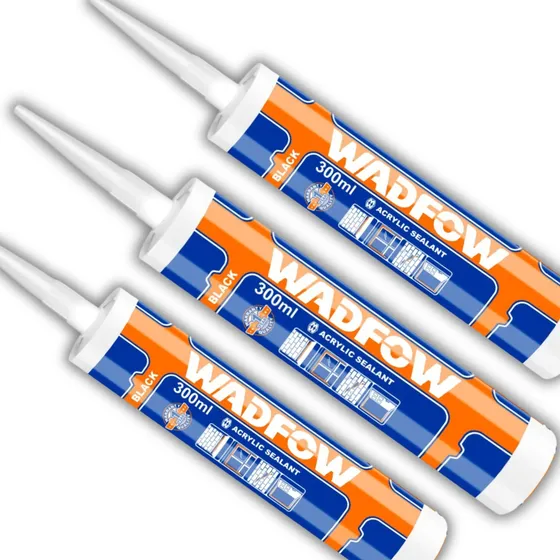 Sellador Acrilico Color Blanco Cartucho Ipacril 300ml Wadfow