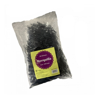 Horquilla Negra Para El Cabello 80/20 C 1000 Piezas Color Negro Horquilla Negra Para El Cabello 80/20 C 1000 Piezas Color Negro