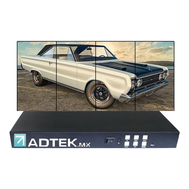 3x1 4x1 Vertical Portrait Videowall Controlador Xbox Ps4 Sky