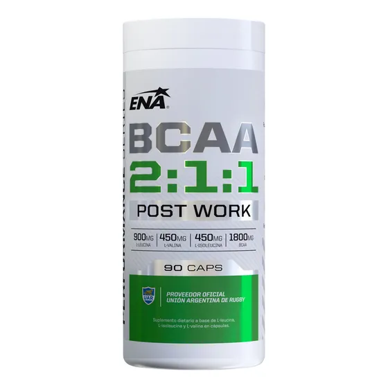 Bcaa Ena 90 Caps - Aminoacidos Ramificados / Encadenados 