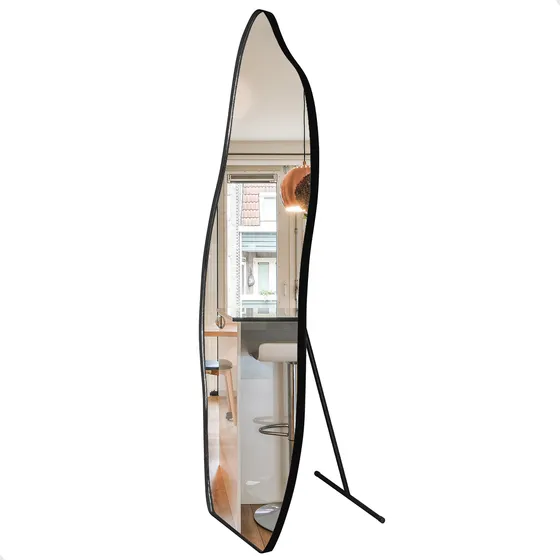 Espelho Corpo Inteiro Orgânico Flame 150x50 C/ Suporte Chão