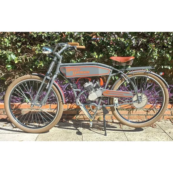 Replica Estilo Harley Davidson 1909 Nova 80cc