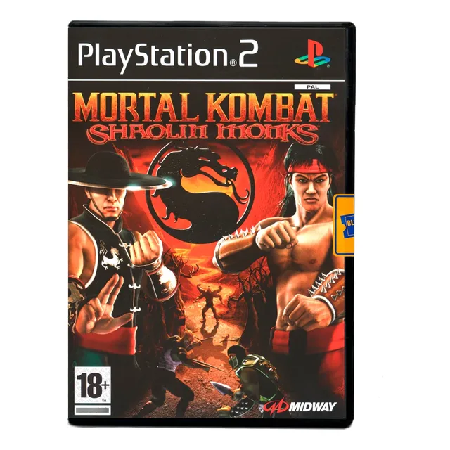 Juego Mortal Kombat Shaolin Monks Ps 2 - Físico En Caja