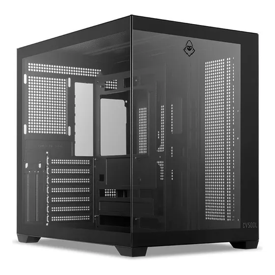 Gabinete Gamer Mancer Cv500l Midtower Lateral De Vidro Preto