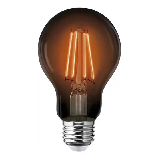 Bombillo Led Tipo Filamento 6w Color Rojo Aksi