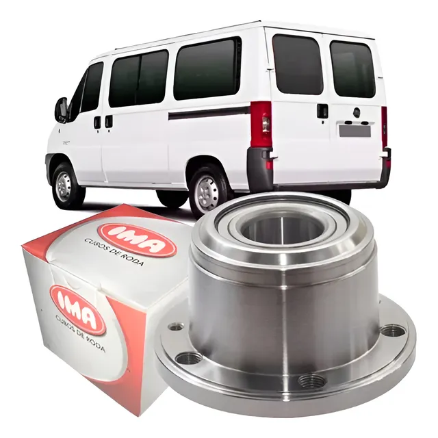 Cubo Roda Traseiro Com Rolamento Sem Abs Ducato Aro 15 03/17