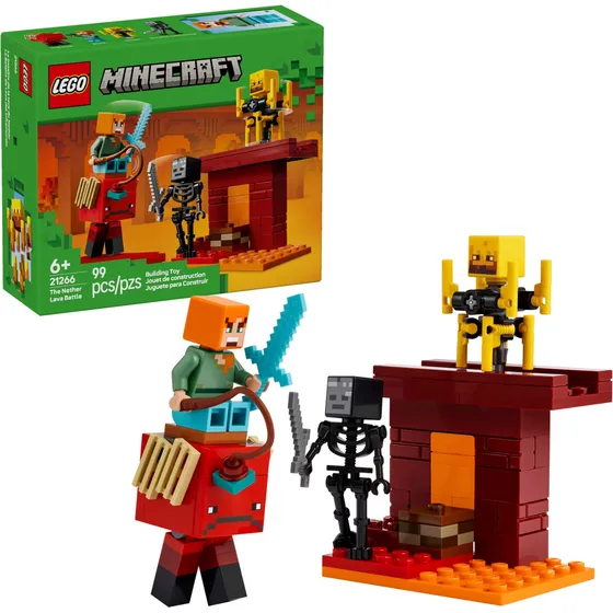 Lego® Minecraft® A Batalha De Lava No Nether 21266
