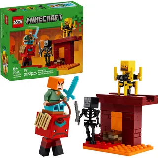 LegoÂź MinecraftÂź A Batalha De Lava No Nether 21266 LegoÂź MinecraftÂź A Batalha De Lava No Nether 21266