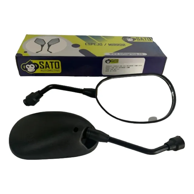 Espejo Cbf 125 Hero Splendor 10mm - Marca Sato (sdl-mp-112)