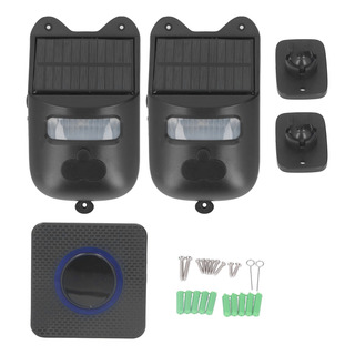 Timbre Solar Con Sensor De Infrarrojos, Luz Estroboscópica, Timbre Solar Con Sensor De Infrarrojos, Luz Estroboscópica,
