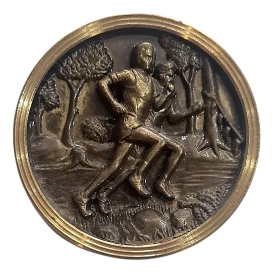 Medalla Deportiva Atletismo En Campo