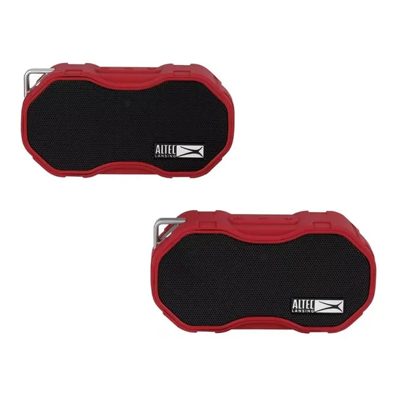 Set 2 Cornetas Bluetooth Altec Lansing Babyboom Xl Rojas