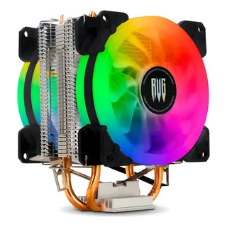 Ventoinha Processador Revenger RGB 120W Intel LGA AMD AM4 AM5 Gamer