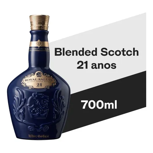 Whisky Royal Salute 21 Anos - 700ml | MercadoLivre