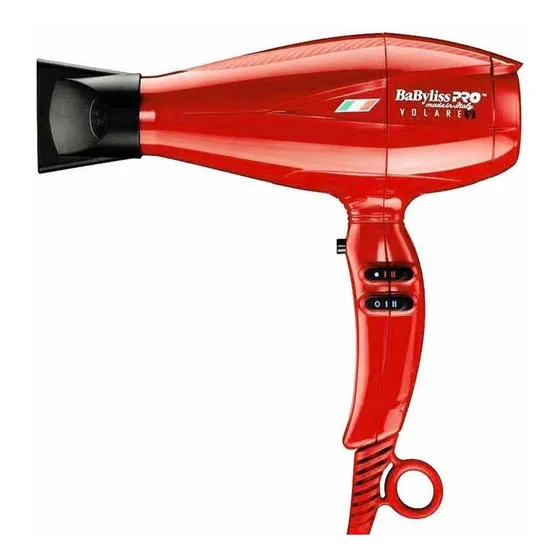 Secador Cabello Babyliss Pro Ferrari Profesional Color Rojo 110V